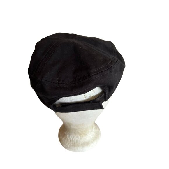 AMC Black Cap With Red Skull Logo Adjustable Strap - Picture 3 of 5